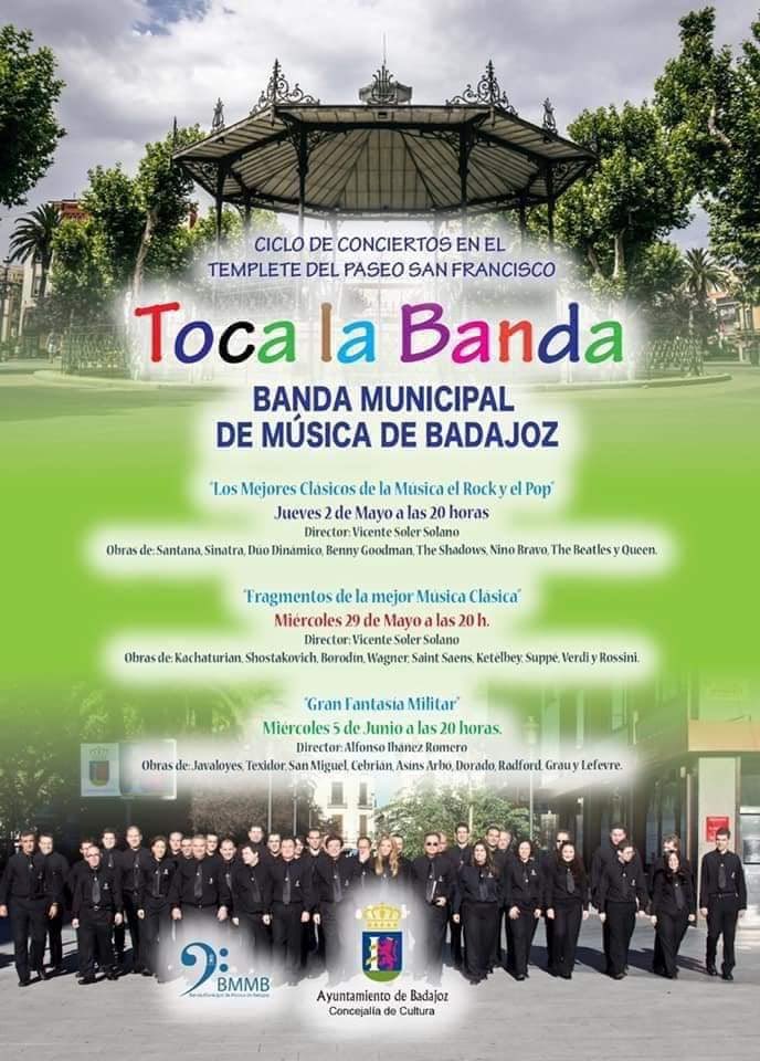 'Toca la banda' - Concierto de la Banda Municipal de Música de Badajoz