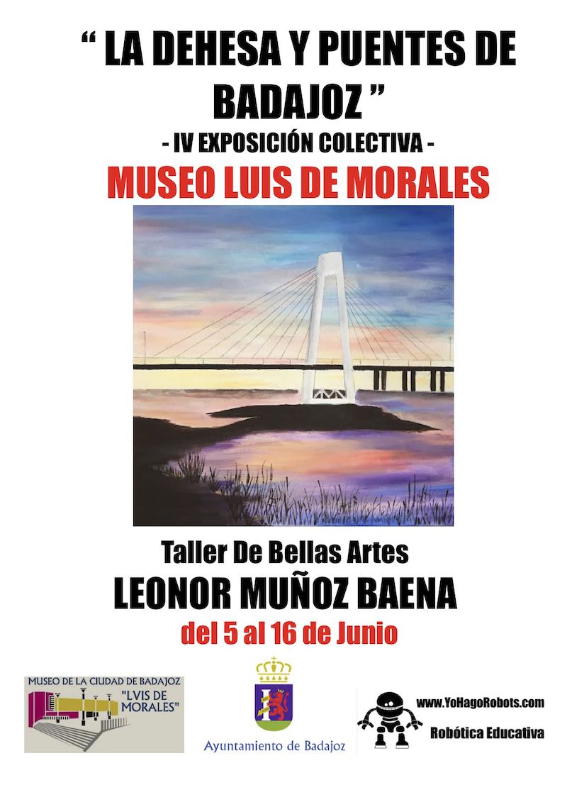 IV exposición colectiva de pequeños artistas, alumnos del Taller de Bellas Artes Leonor Muñoz