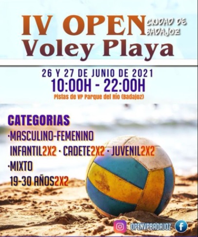IV Open Voley Playa Ciudad de Badajoz