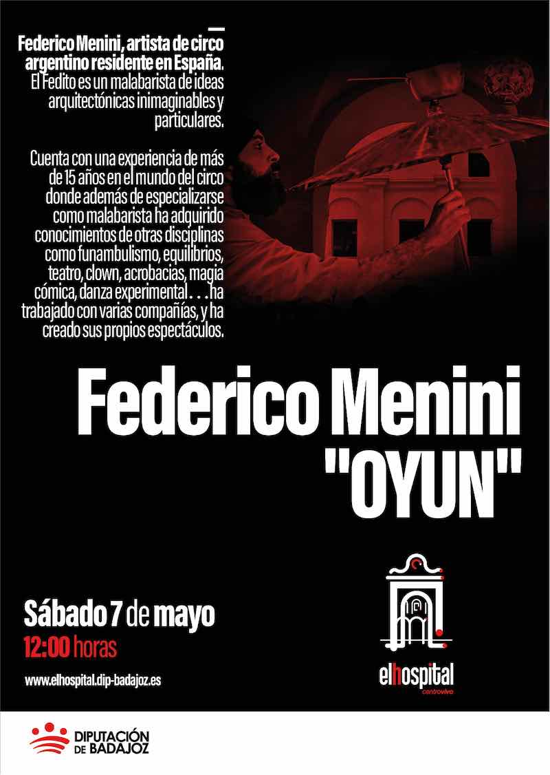 Sábados de Circo: Federico Menini
