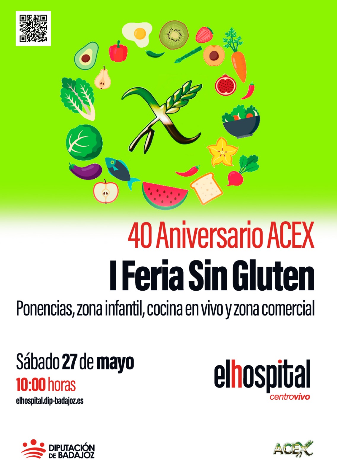 I Feria Sin Gluten - 40 Aniversario de la ACEX