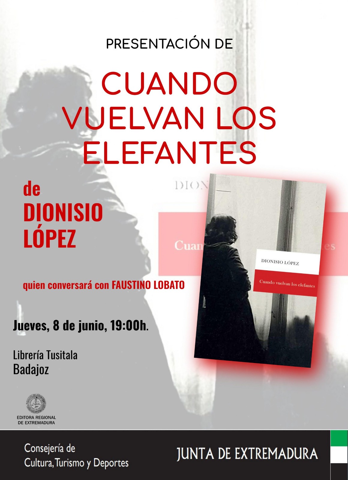 Presentación 'Cuando vuelvan los elefantes', de Dionisio López