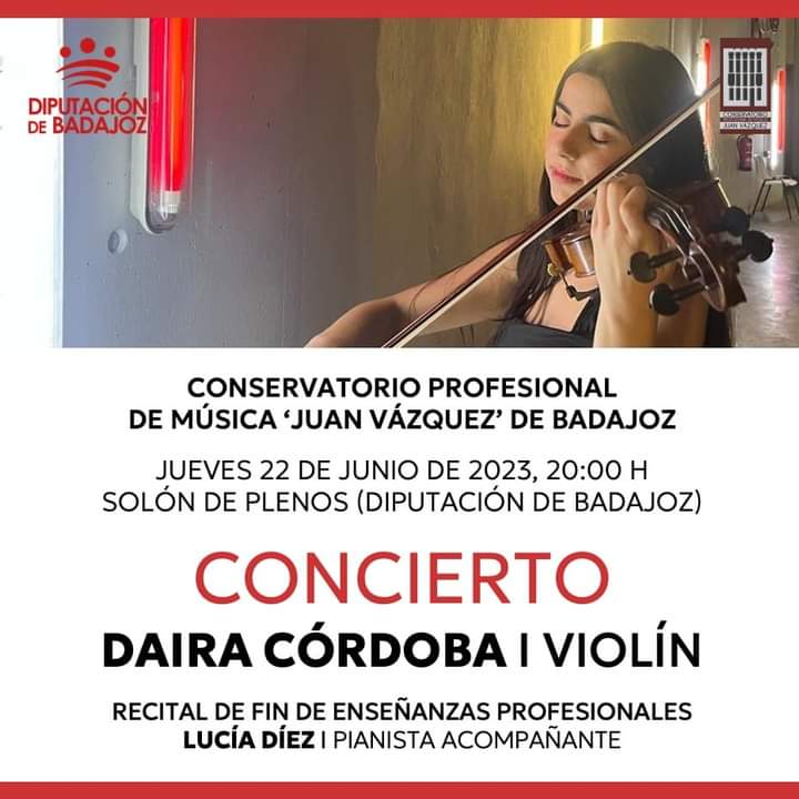 Concierto de violín de Daira Córdoba