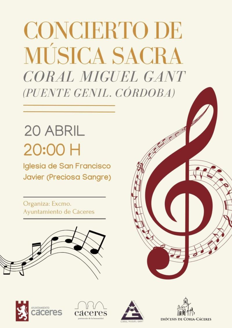 'Concierto de música sacra'