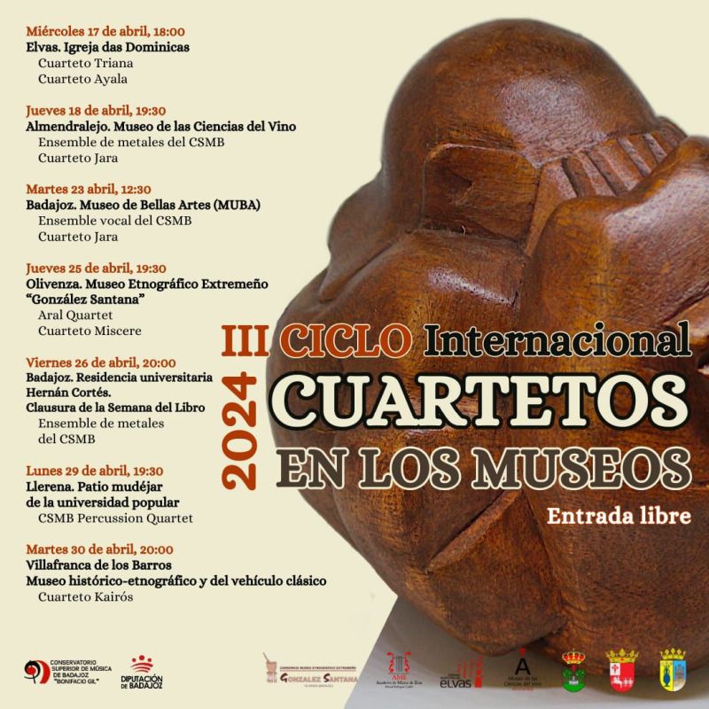 'III Ciclo Internacional Cuartetos en los museos'